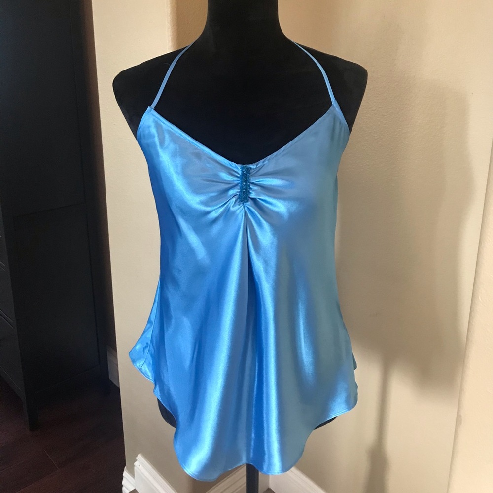 Baby blue blouse